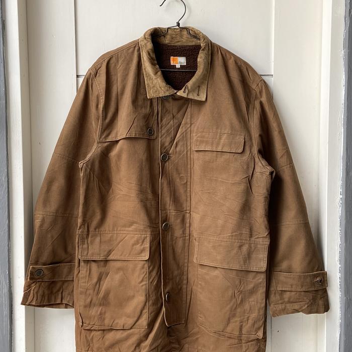 EZ By ZEGNA Brown Parka Jacket