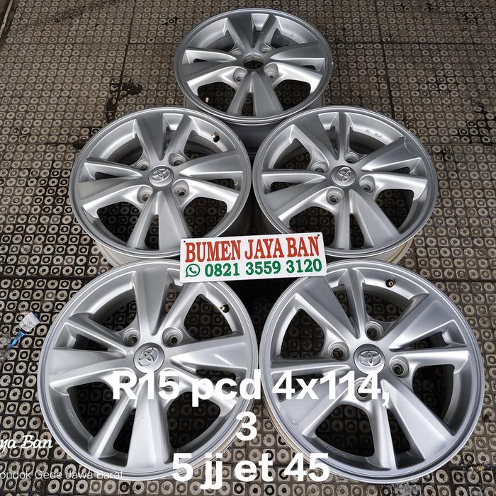 velg ori Toyota avanza veloz R15