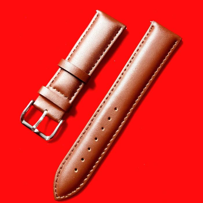 strap kulit seiko 22 mm tali jam 22mm  vintage retro mod seiko tali jam kulit tangan seiko orient un