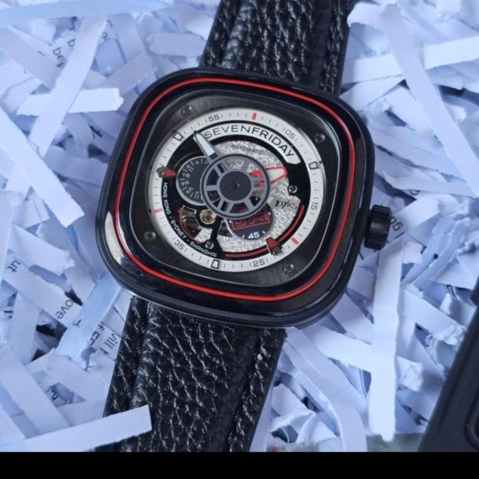 jam tangan seven friday SF P1B/10 automatic full original full set scan nfc