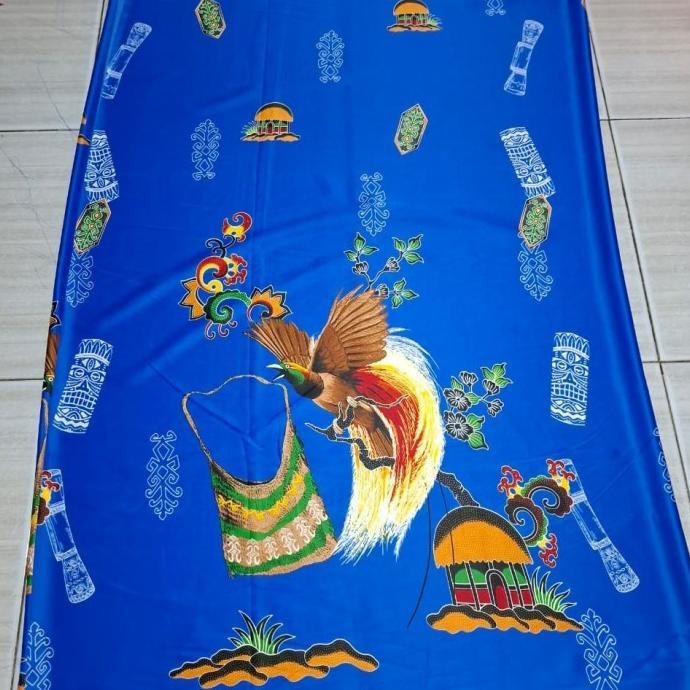 KAIN BATIK CENDRAWASIH PAPUA BATIK ASLI BAHAN BAJU PRIA WANITA