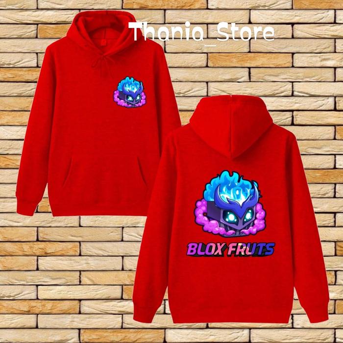 JAKET HOODIE ANAK CEWE COWO-BLOX FRUIT