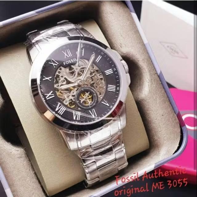 Jam Tangan Fossil Original - ME 3055 - Silver