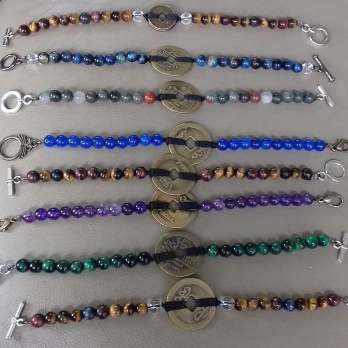 gelang batu koin cina kuno