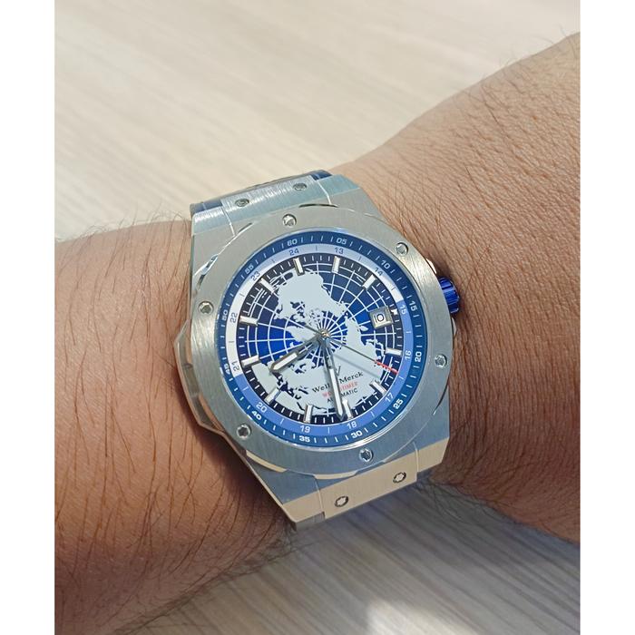 Welly Merck BLUE PLANET Worldtimer