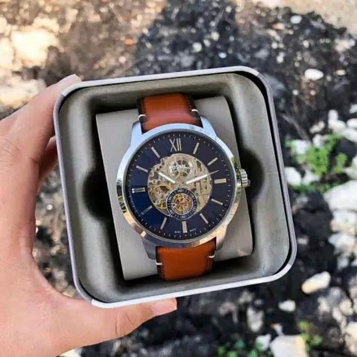Jam Tangan Fossil Original - ME 3154 - Automatic - Coklat