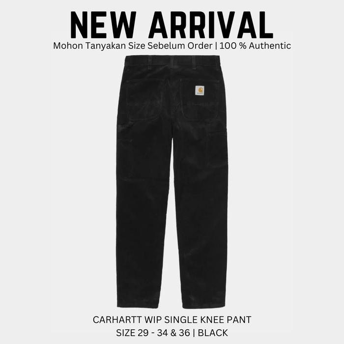 CARHARTT WIP SINGLE KNEE PANT | CELANA CARGO PRIA ORIGINAL 100 %