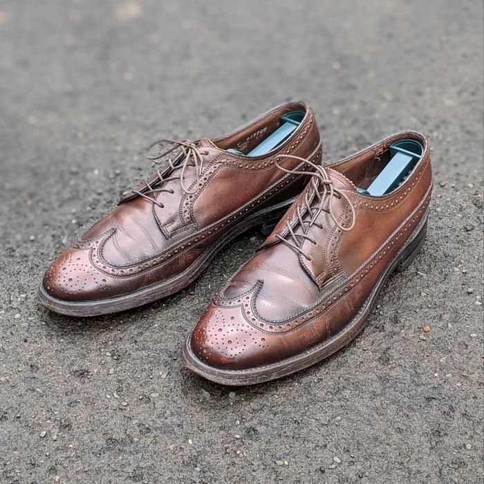 florsheim longwing wingtip shoes sepatu pantofel not Fortuna shoes g.h bass Allen Edmonds