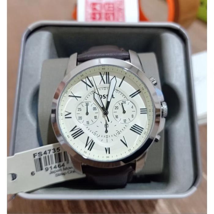Jam Tangan Fossil Original - FS 4735 - White