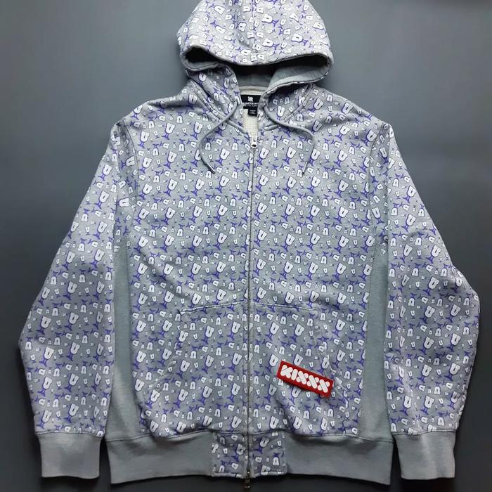 Undefeated Zip Hoodie Jacket AOP