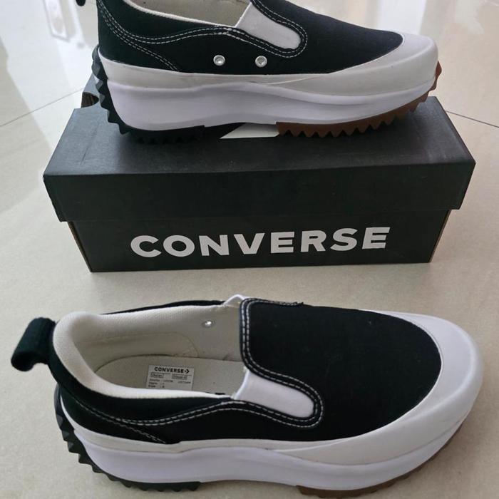 Sepatu sneaker converse run star hike slip original second