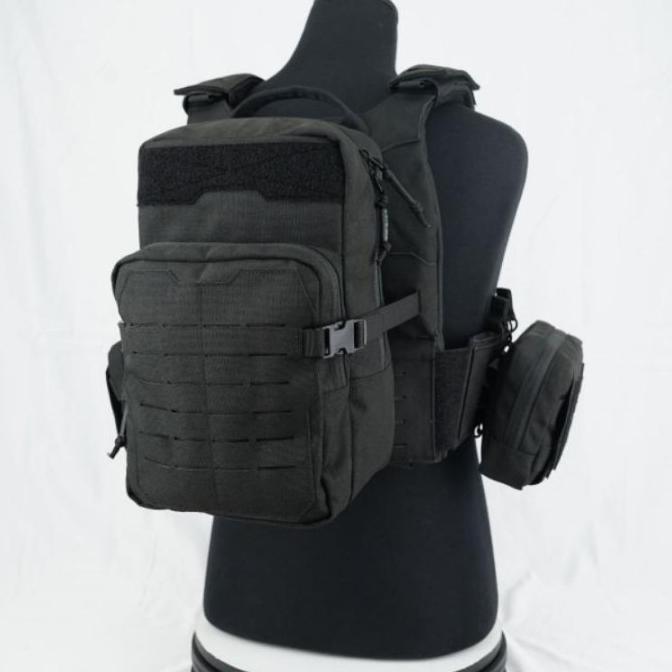 Indolife Shop BLACK CHITO MK2 BODY VEST ROMPI ANTI PELURU DURHAIM ORIGINAL TERBARU