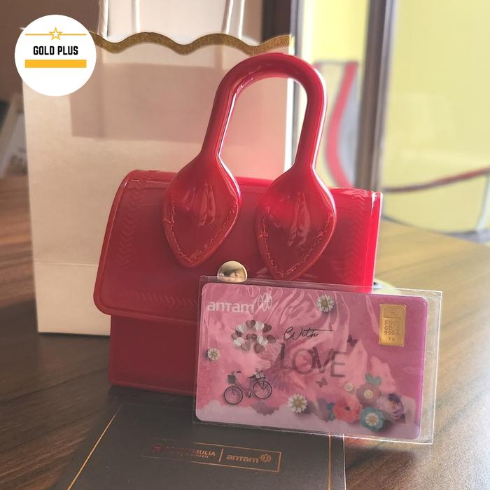 paket kado ultah  antam gift series