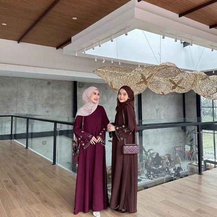 AZNA ABAYA FLOWER LOCANA LABEL