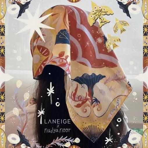 Scarf Laneige X Nadya Noor