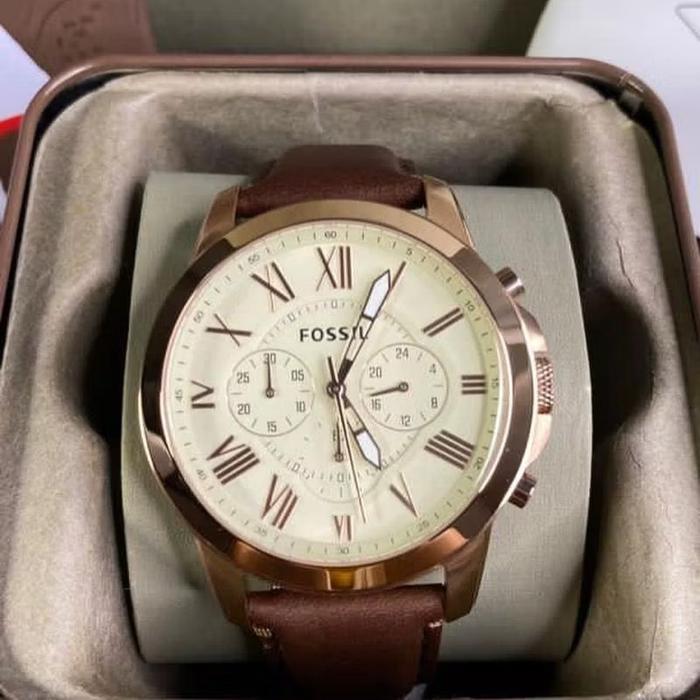 Jam Tangan Fossil Original - FS 4991 - Coklat