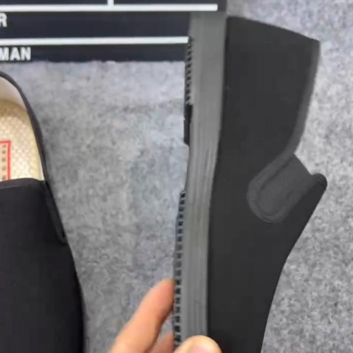 Sepatu Slip On Pria Bigboss Hitam #Gratisongkir