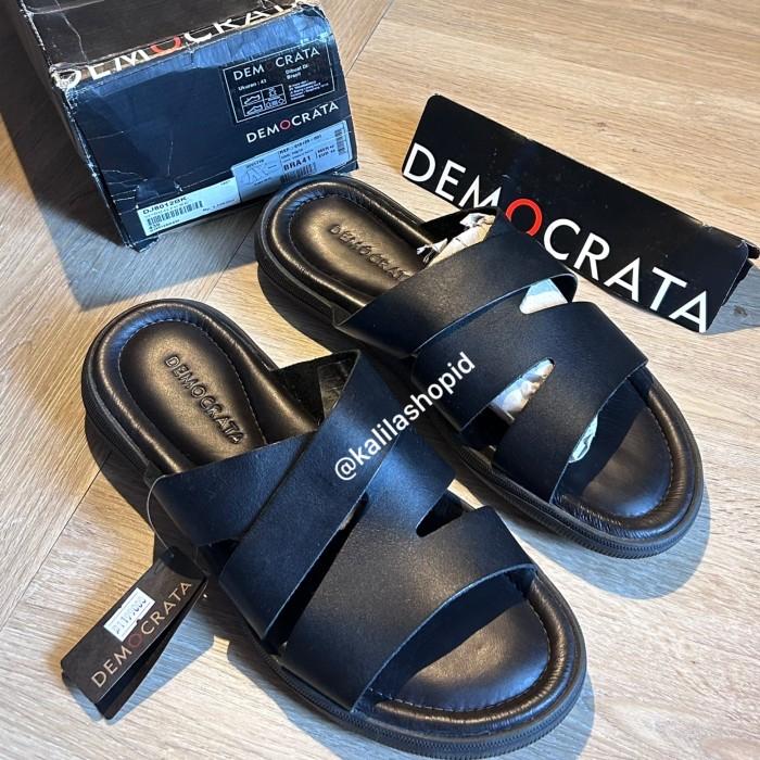 Sandal Kulit Pria Democrata Sandalia Pacific Original