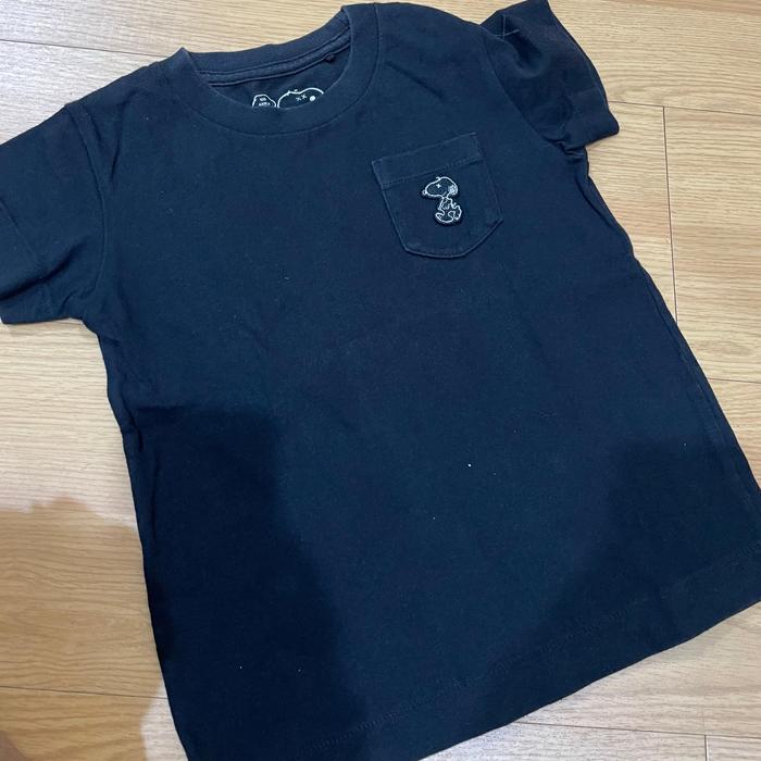 Uniqlo tshirt kids anak kaws mickey size 100 second