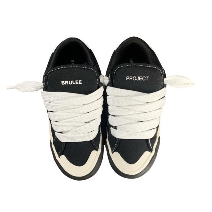 Brulee Project - Obeshoes - Black White #Gratisongkir