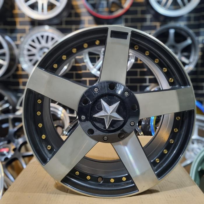 Velg Rock star Ring 15 untuk mobil Rush,Xover,BRV