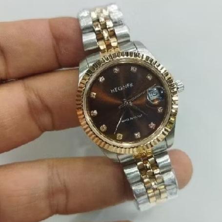 Jam tangan wanita Hegner 1703L-1SRGDBR#Hegner 1703#Hegner 1703L#Hegner HW1703L