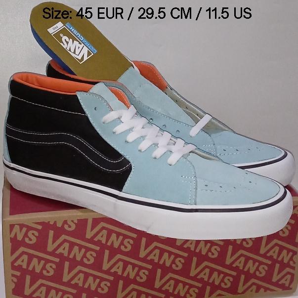 Sepatu Vans Sk8-Mid Pro Skate Shoes Sneaker Middle Old Skool School Oldskool Original OG Ultra Cush 