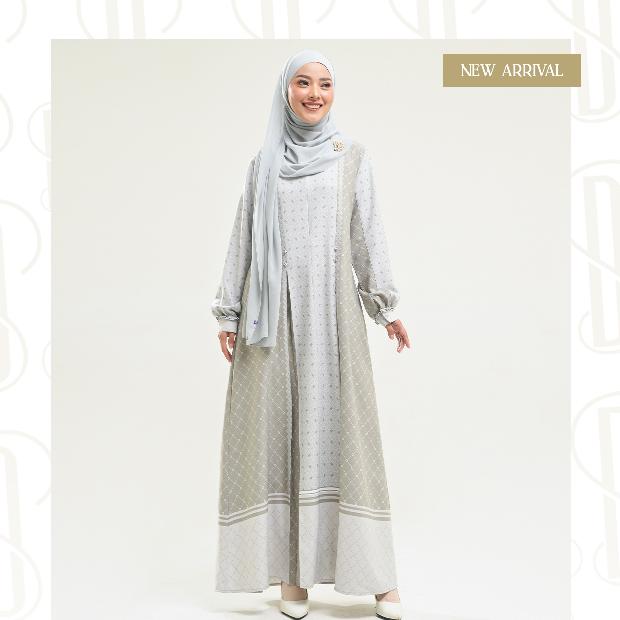 GAMIS WANITA DRESSLIM 3 RABBANI EXO ORI. DRESS MAXI. BAJU MUSLIM