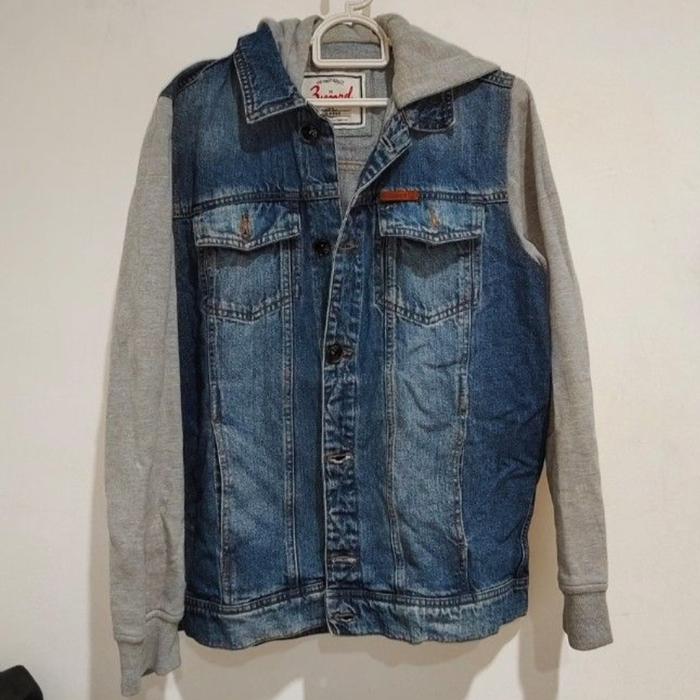 jaket jeans 3second L preloved