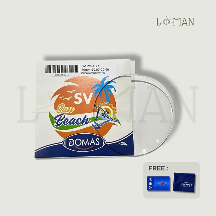 Lensa Kacamata Single Vision & Kryptok PG-ABR DOMAS