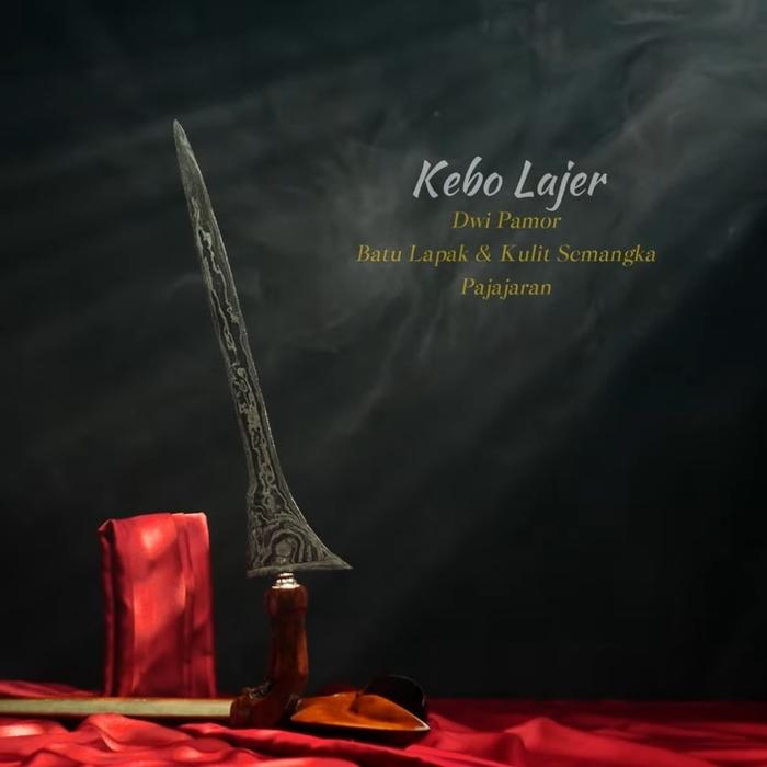 Keris Kebo Lajer Dwi Pamor Tangguh Pajajaran