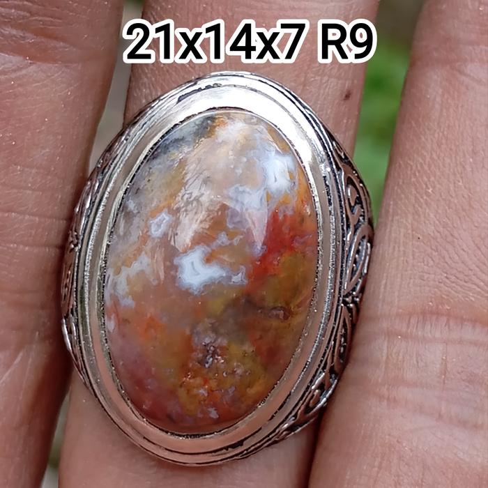 batu lumut suliki/batu lumut garut/batu pancawarna garut/batu garut/batu cincin