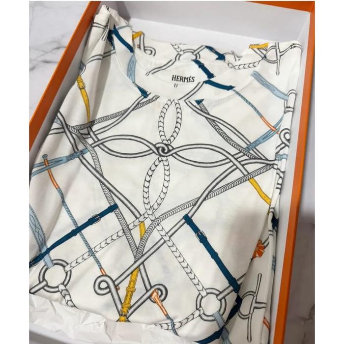 Hermes Dress jersey white sz 38