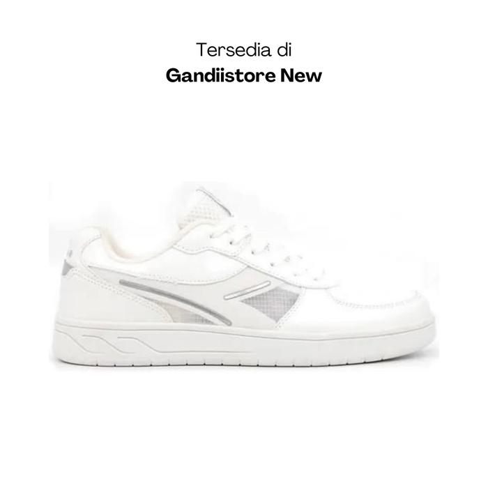 Sepatu Sneakers Pria Diadora Kalinda DIACA240103W Full White Men BNIB