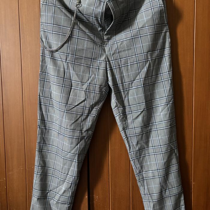 Zara Man tartan trousers