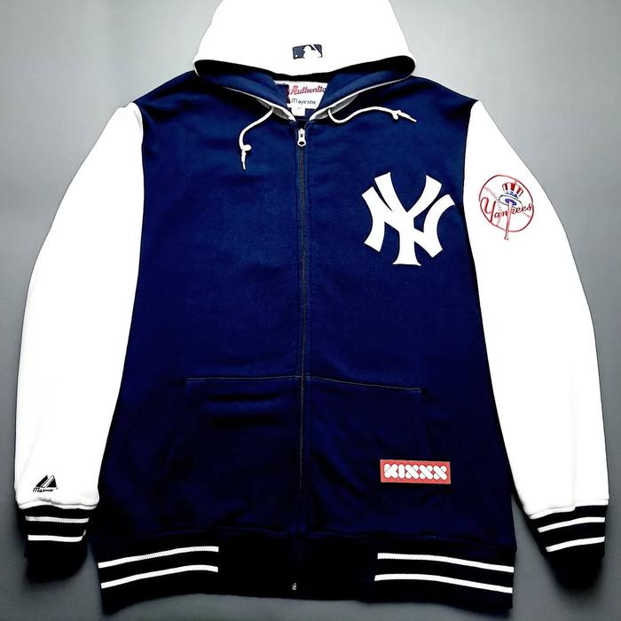 Majestic New York Yankees Zip Hoodie Jacket