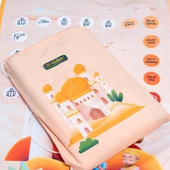 N E W Al Qolam Smart Sajadah Exclusive Sajadah Travel Sajadah Busa Lembut Evamats Dengan Tas Dan Box