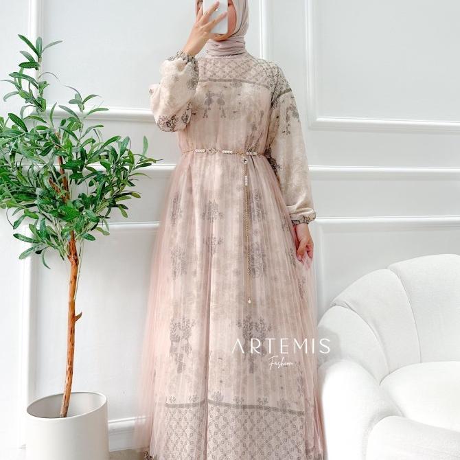 Artemis Fashion - MALVIN MAXI DRESS gamis tulle
