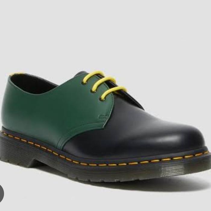 Dr martens original 1461 green black