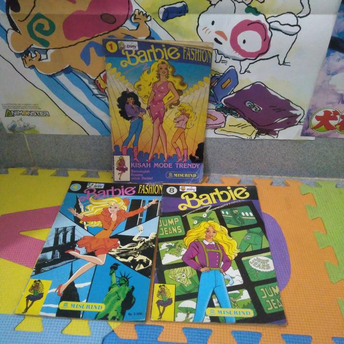 komik cabutan Barbie fashion