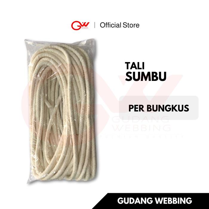 Tali Sumbu Tas Kepang Katun / Sumbu Katun / Sumbu Tas