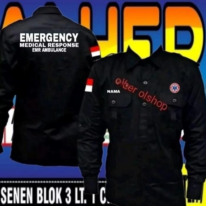 kemeja emergency baju emergency seragam emergency Pdh emergency kemeja kerja emergency baju kerja em