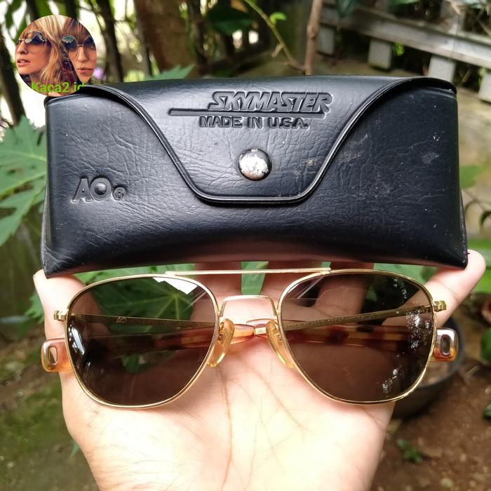 Kacamata Vintage AO American Optikal Skymaster Original Fashion Klasik Sunglases