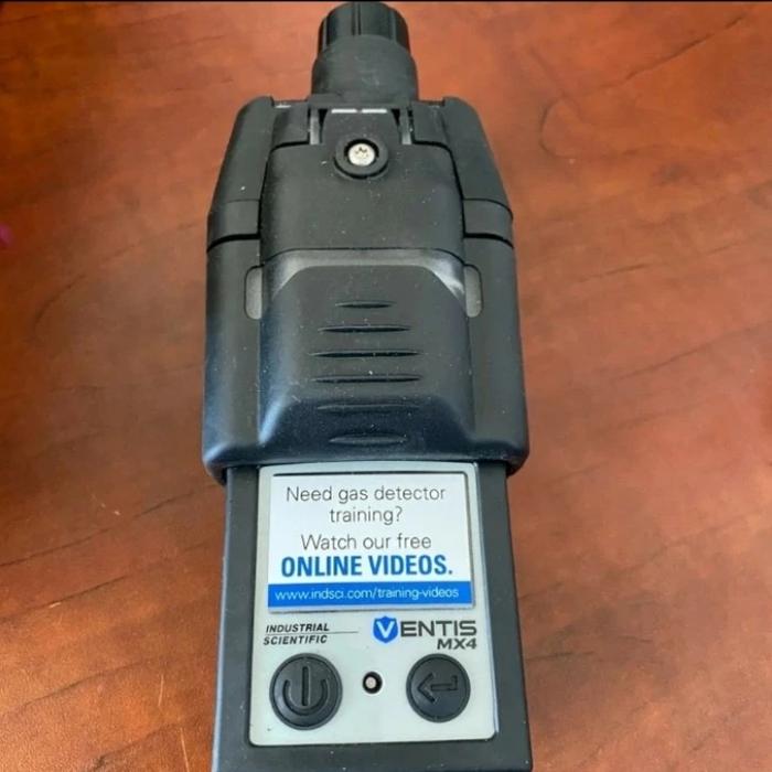 Ventis Mx4 Mulit-Gas Monitor Industrial Scientific Black VTS-L12321109