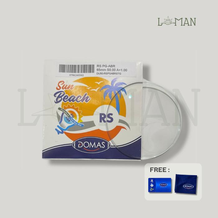Lensa Kacamata Single Vision RX & Kryptok RX PG-ABR DOMAS
