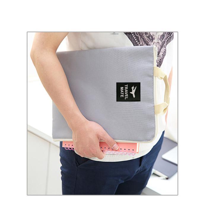 Tas Kerja Travel Organizer Kantong Map A4 Documents Laptop M40