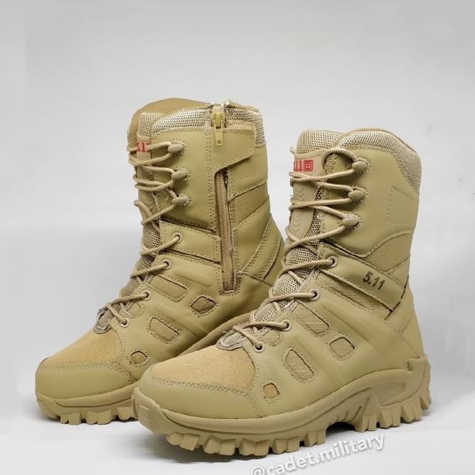 READY SEPATU COMBAT BOOTS PDL 511 (BARU) - WARNA GURUN