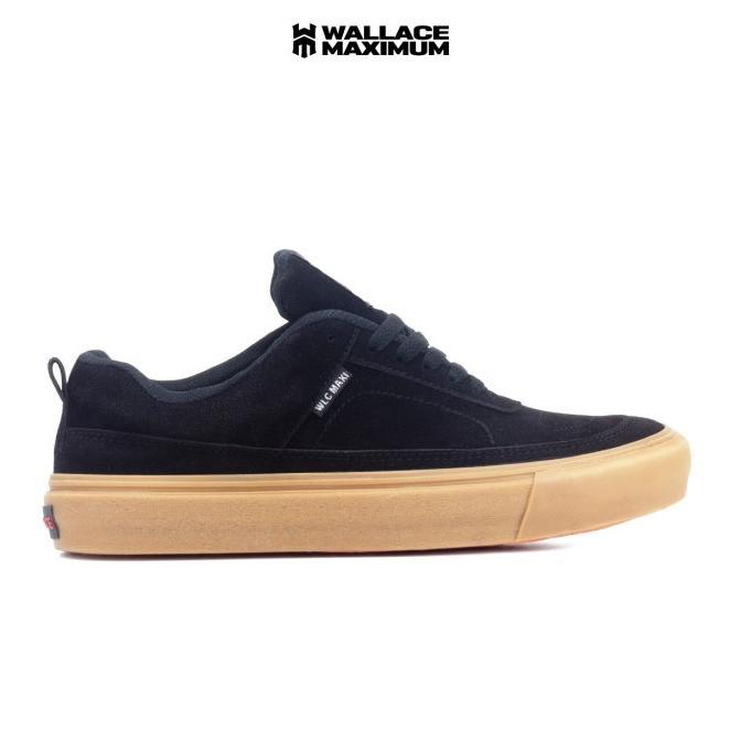 Wama Temfox Blackgum 39 - 43 Sepatu Casual Sneakers Pria Original #Gratisongkir