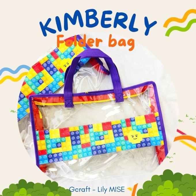 kimberly folder bag - boy series - tas les - tas map - tas les mika