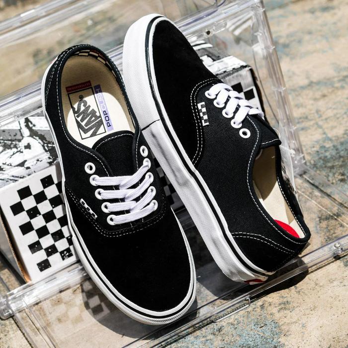 Vans Authentic Pro Black White Original / Vans Authentic